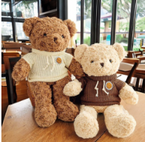 Teddy áo len hoodie