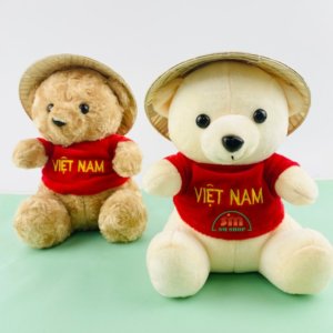 Gấu bông đội nón lá VN
